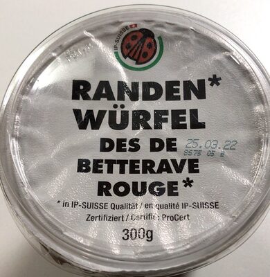 Dés De Betterave Rouge