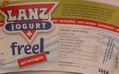 Joghurt Lactosefrei