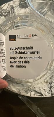 Aspic De Charcuterie Aux Dés De Jambon