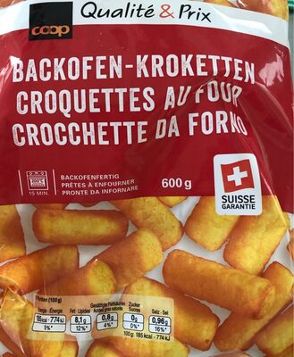Qualité &prix Backoffen-kroketten Vorfrittiert - 30.11.2023