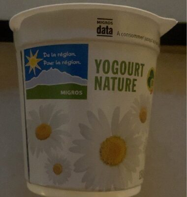 Yoghourt Bio Ah Lait Frais Nature