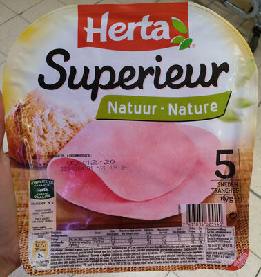 Superieur Jambon Cuit, Nature