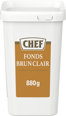 Fonds Brun Clair Chef - Boîte De 880 G Jusqu'à 44 L