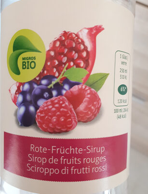 Sirop Fruits Rouges