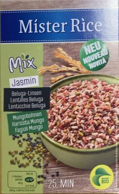 Mix Jasmin Lentilles Haricots