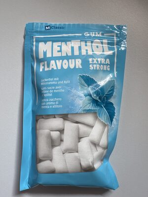 Gum Menthol Flavour Extra Strong