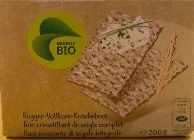 Pane Croccante Di Segale Integrale