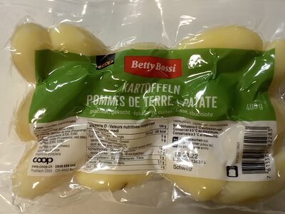 Pomme De Terre, Épluchées, Cuites