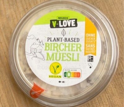 Plant-based Birchermüesli
