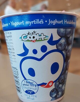 Yogourt Myrtilles