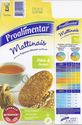 Mattinais Fibra & Cereais