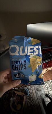 Tortilla Style Protein Chips Ranch Flavored