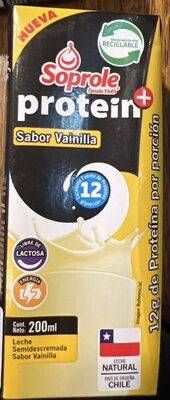 Soprole Protein+ Sabor Vainilla