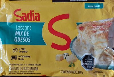 Lasagna Mix De Quesos