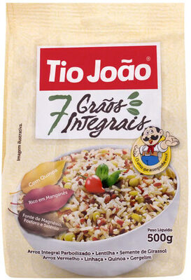 Arroz Tio João 7 Grãos Integrais 500g