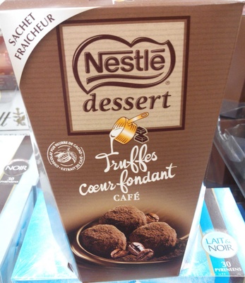Truffes Coeur Fondant Café