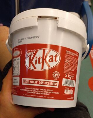 Pasta Kitkat Con Inclusioni