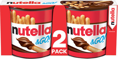 Biscuits Batonnets Nutella &go! Noisettes Et Cacao X2 - 104g