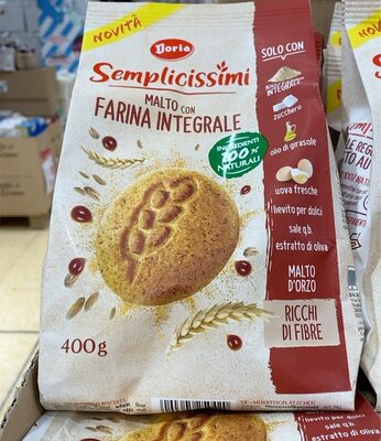 Semplicissimi Malto Con Farina Integrale