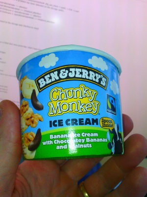 Ben & Jerry's Glace En Pot Chunky Monkey 150 Ml