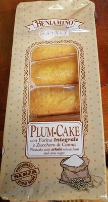 Plum Cake Con Farina Integrale