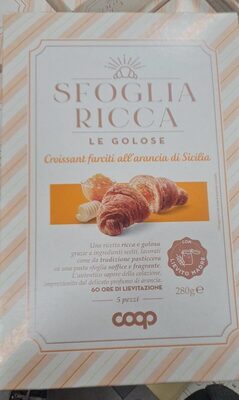 Croissant Farciti All'arancia Di Sicilia