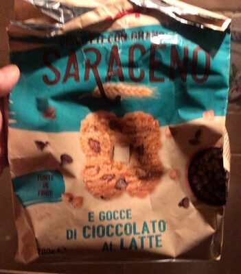Saraceno E Gocce Di Cioccolato
