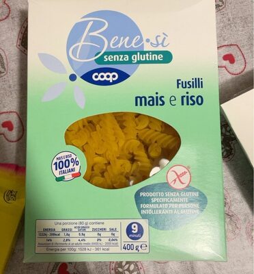 Fusilli Mais E Riso