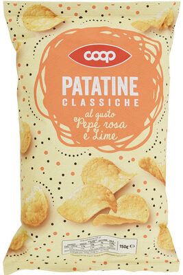 Patatine Classiche Al Gusto Pepe Rosa E Lime