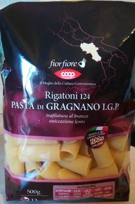 Rigatoni 124 Pasta Di Gragnano I.g.p.