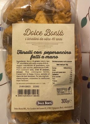 Taralli Con Peperoncino