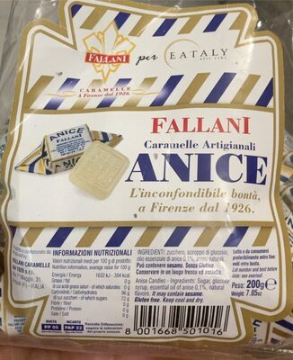 Caramelle Anice
