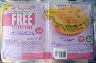Focaccine All'olio Extra Vergine D'oliva