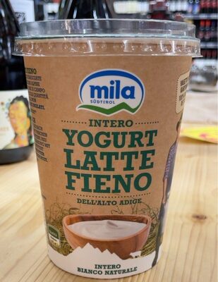Yogurt Intero Latte Fieno Intero