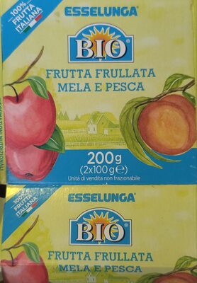 Frutta Frullata Mela E Pesca
