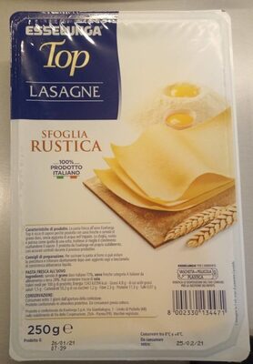 Lasagne Sfoglia Rustica
