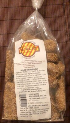 Biscotti Regina Al Sesamo G 500, Sacchetto