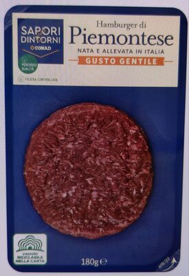 Hamburger Di Piemontese