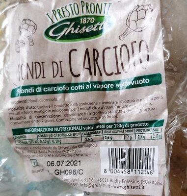 Fondi Di Carciofo