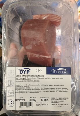 Coda Di Tonno Pinnegialle Decongelato
