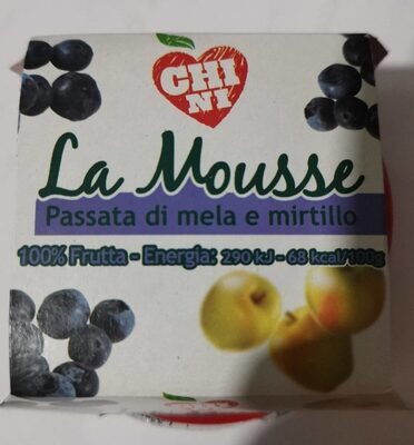 La Mousse Nela E Mirtillo