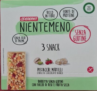 Barretta Con Pistacchi, Mirtilli E Cioccolato Bianco