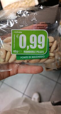 40g E Mandorle Pelate