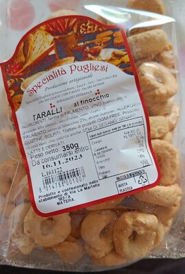 Taralli Al Finocchio