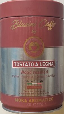 Caffè Macinato Tostato A Legna Moka Aromatico