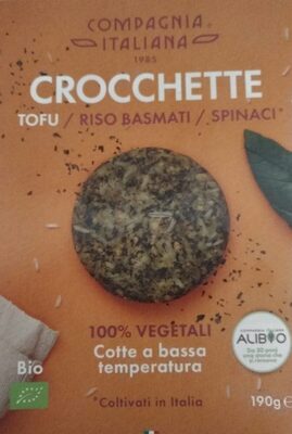 Crocchette Tofu / Riso Basmati / Spinaci