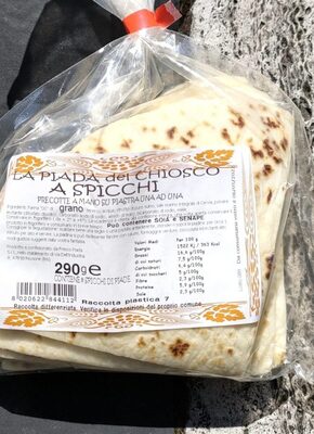 Piadina A Spicchi