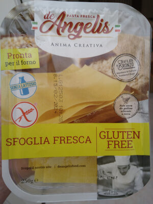 Sfoglia Fresca Senza Glutine