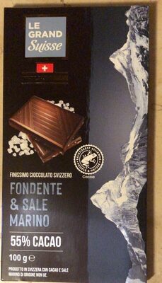 Cioccolato Fondente E Sale Marino