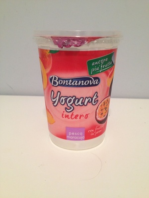 Bontanova Yogurt Intero Pesca,maracuja